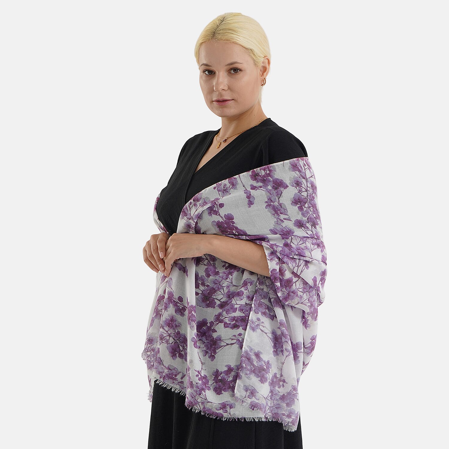 Nature-inspired Printed Scarf