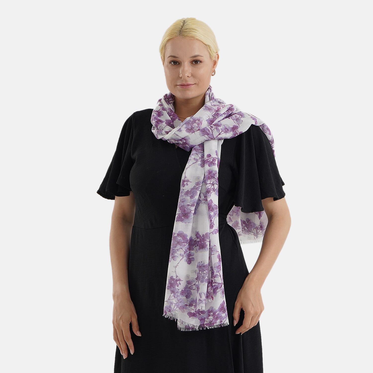 Nature-inspired Printed Scarf