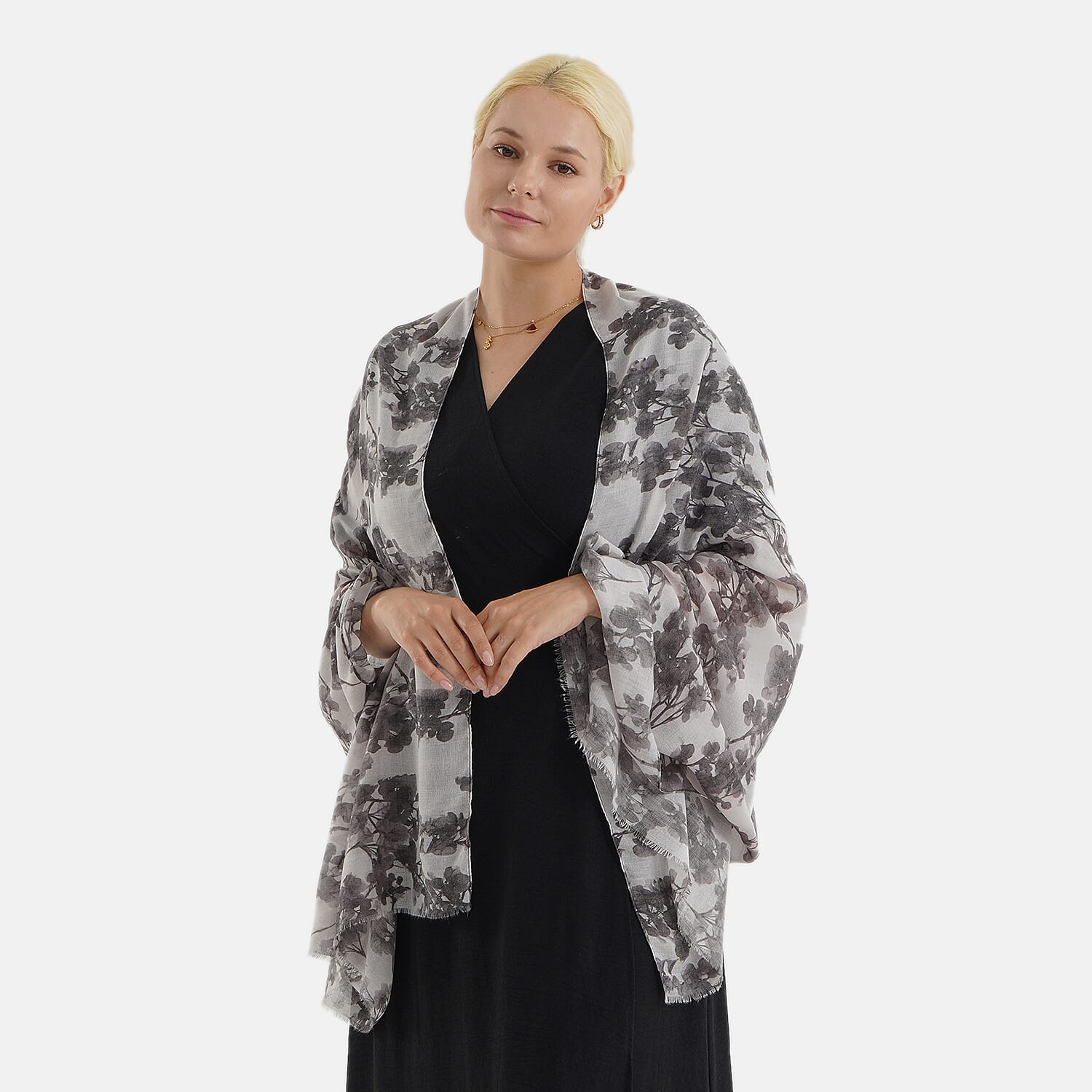 Nature-inspired Printed Scarf