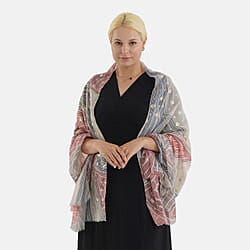 Printed Multi-Colour Fashion Scarf
