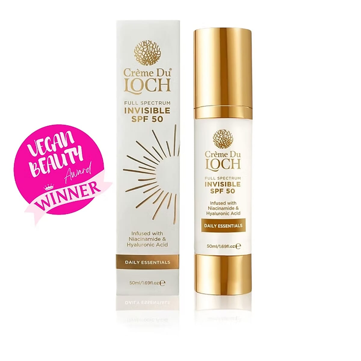 Creme Du Loch Invisible SPF50 Moisturiser