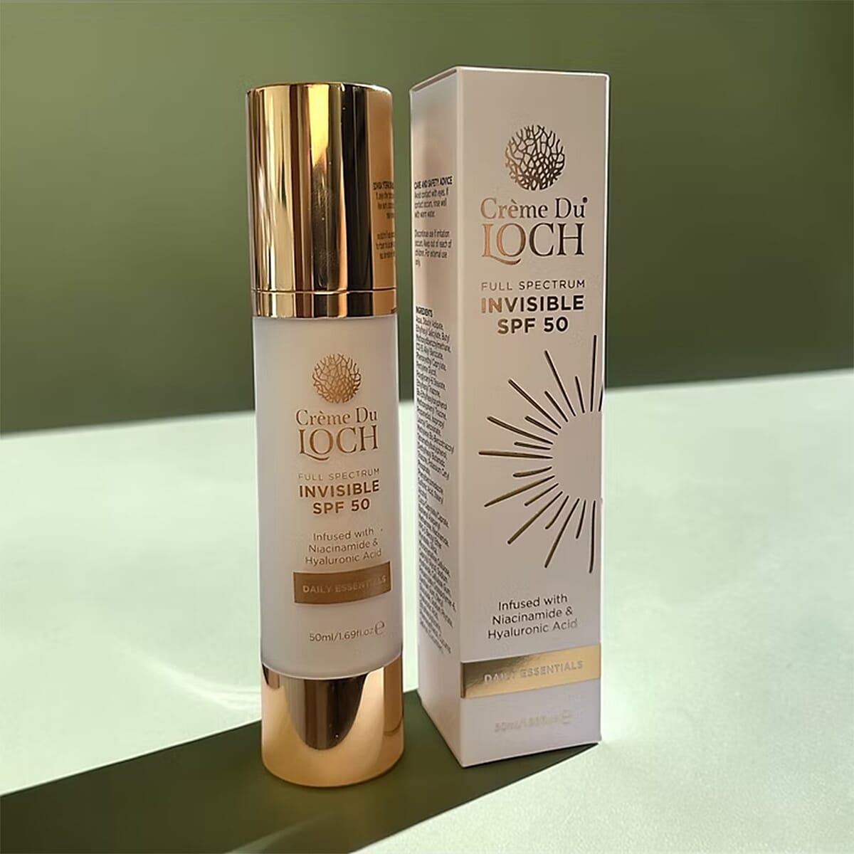 Creme Du Loch Invisible SPF50 Moisturiser
