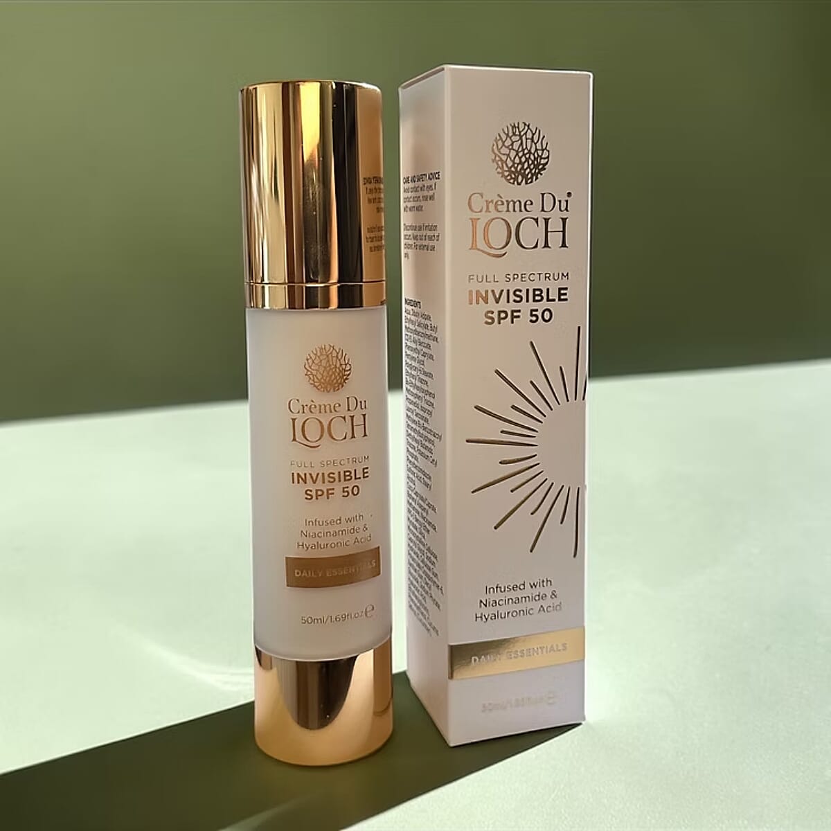 Creme Du Loch Invisible SPF50 Moisturiser