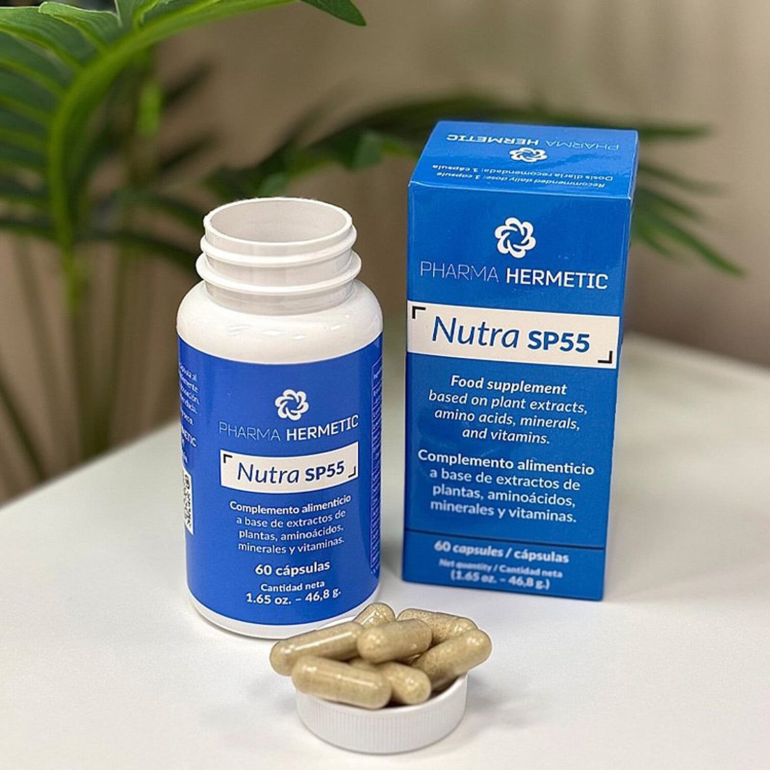 NEW Pharma Hermetic Nutra SP55 Supplement - 60 Capsules