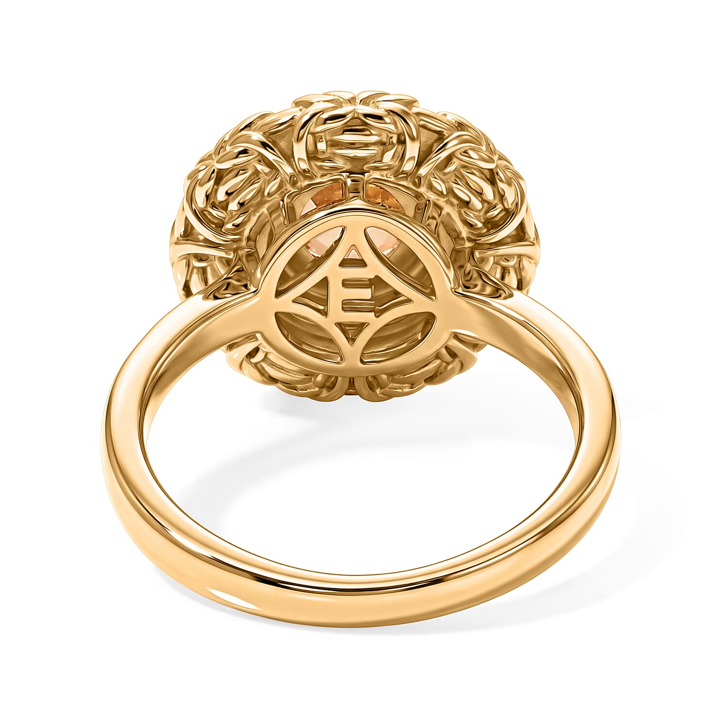 EverTrue - Solitaire Rosette Ring