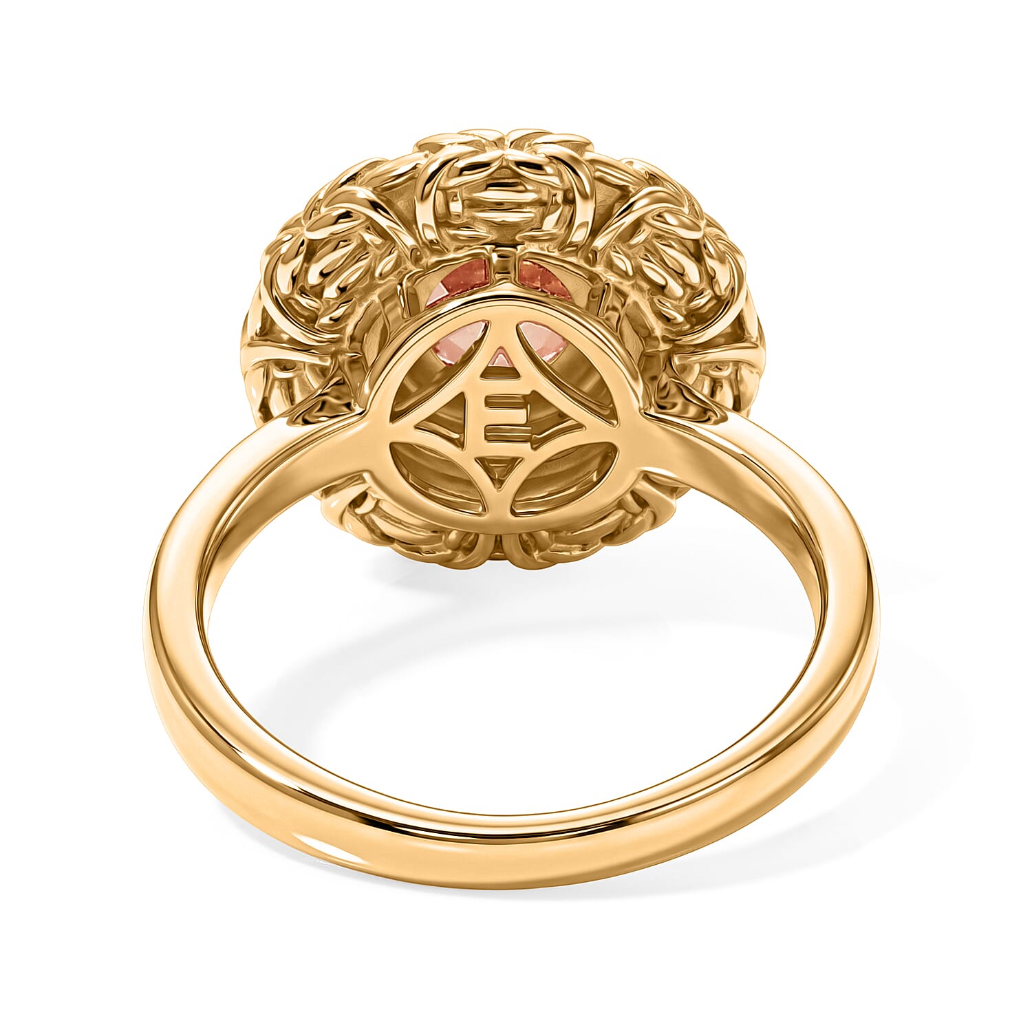 EverTrue - Solitaire Rosette Ring