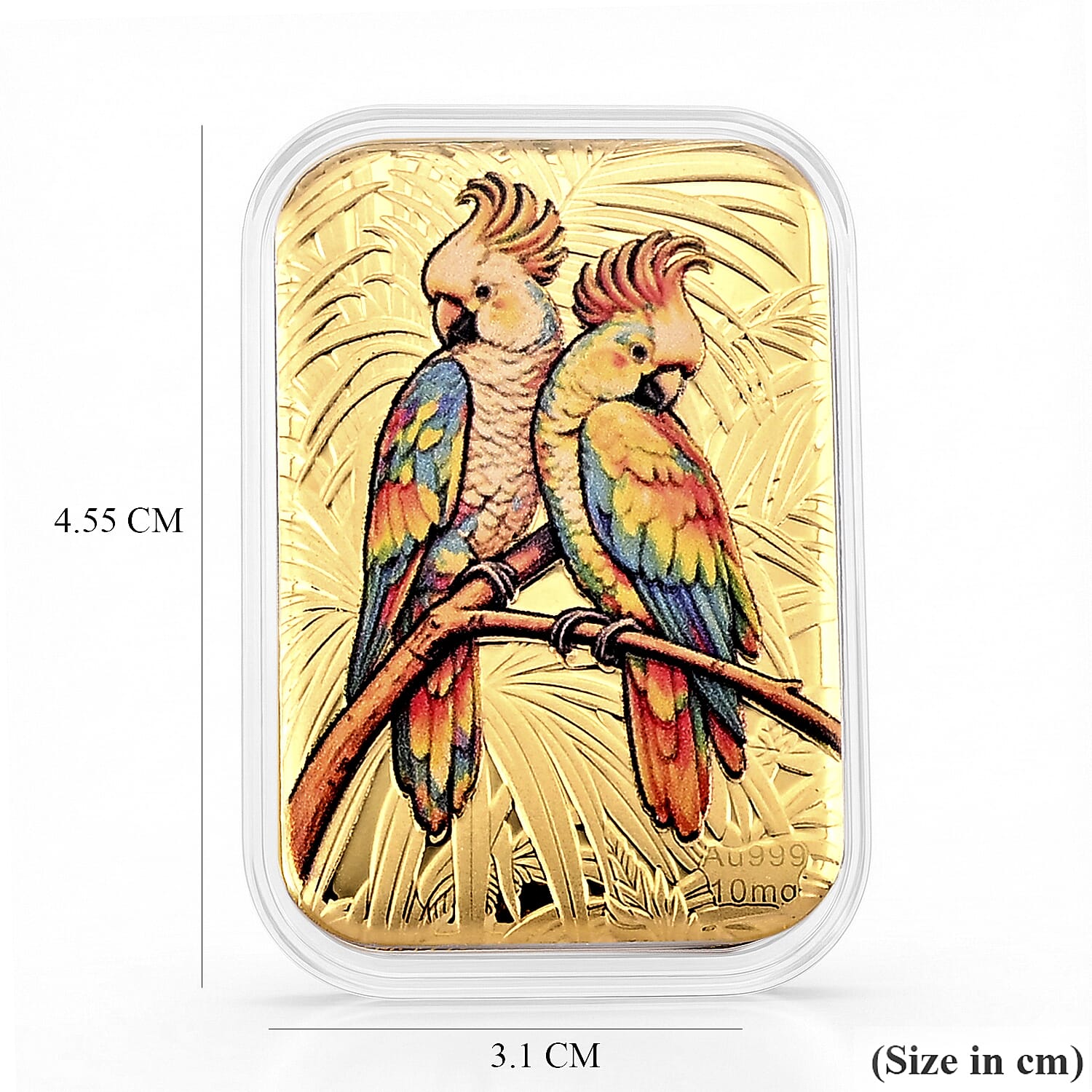 24K - Yellow - Gold(mg) - Standard Accessories, Gold Wt.10 Gms