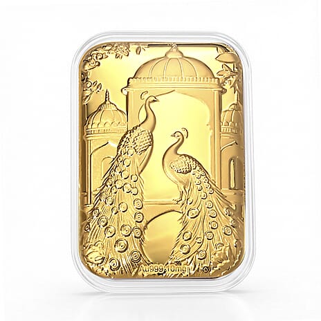 24K - Yellow - Gold(mg) - Standard Accessories, Gold Wt.10 Gms