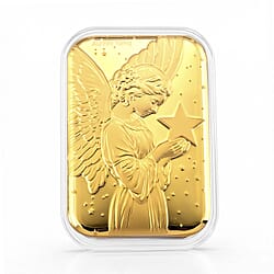 24K Yellow Gold Celestial Angel Collectible (31x45.5 mm)