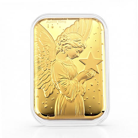 24K - Yellow - Gold(mg) - Standard Accessories, Gold Wt.10 Gms