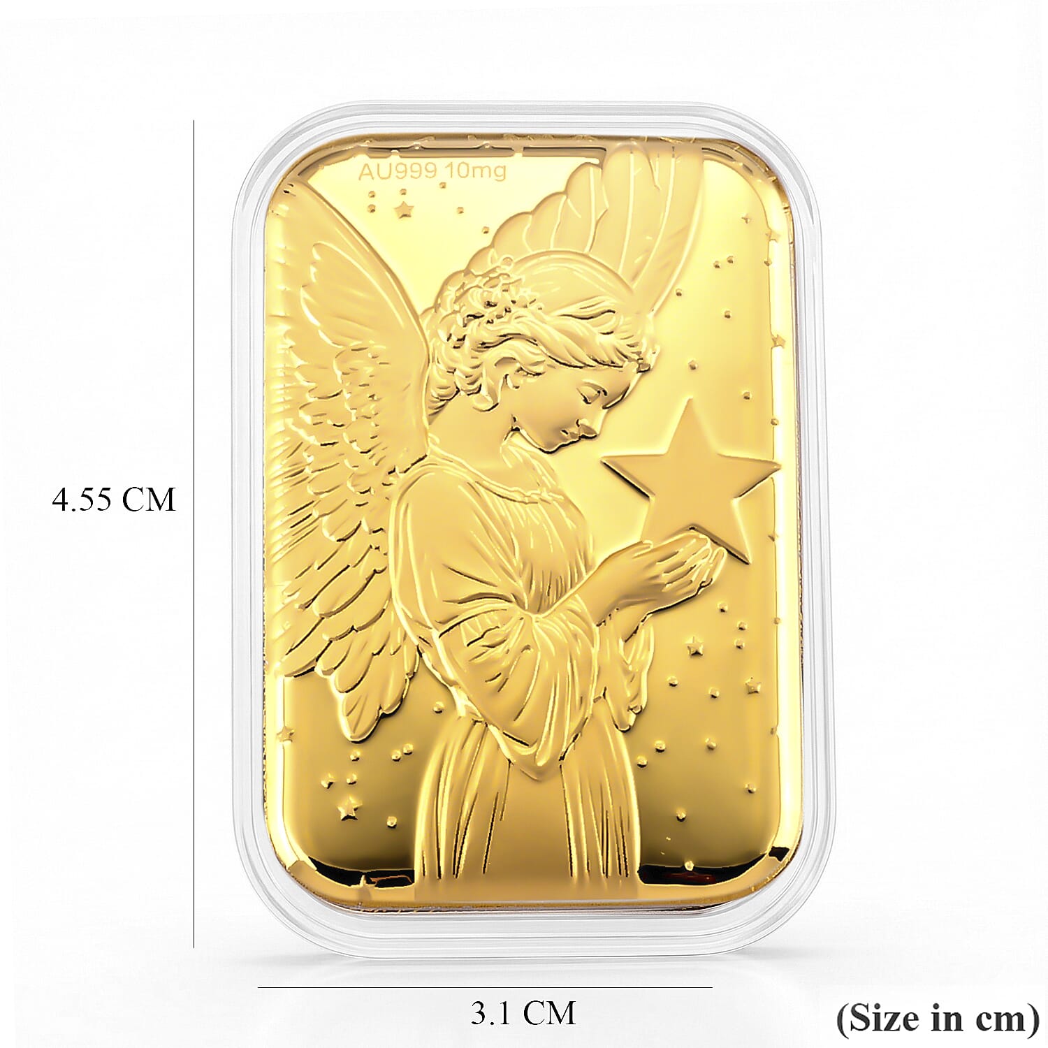 24K - Yellow - Gold(mg) - Standard Accessories, Gold Wt.10 Gms