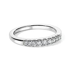 LUXURIANT - Lab Grown Diamond (SI-G-H) Band Ring in Sterling Silver