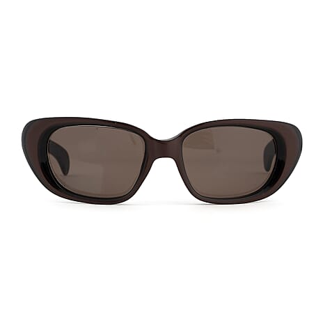 Gianfranco Ferre 417 8HH Brown Square Certified Vintage Sunglasses