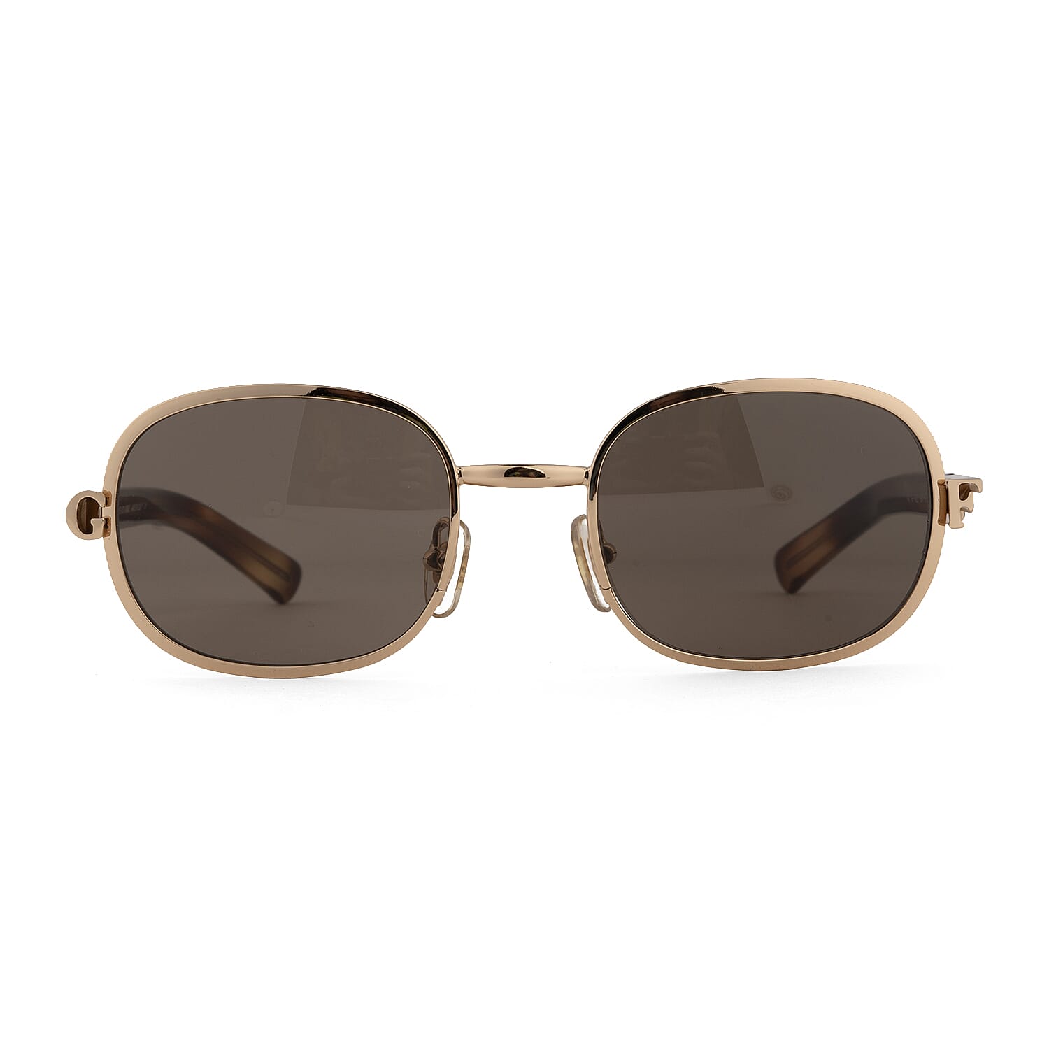Gianfranco FERRE Unisex Rectangle Gold Sunglasses - GFF 452 32A-GOLD-51-20
