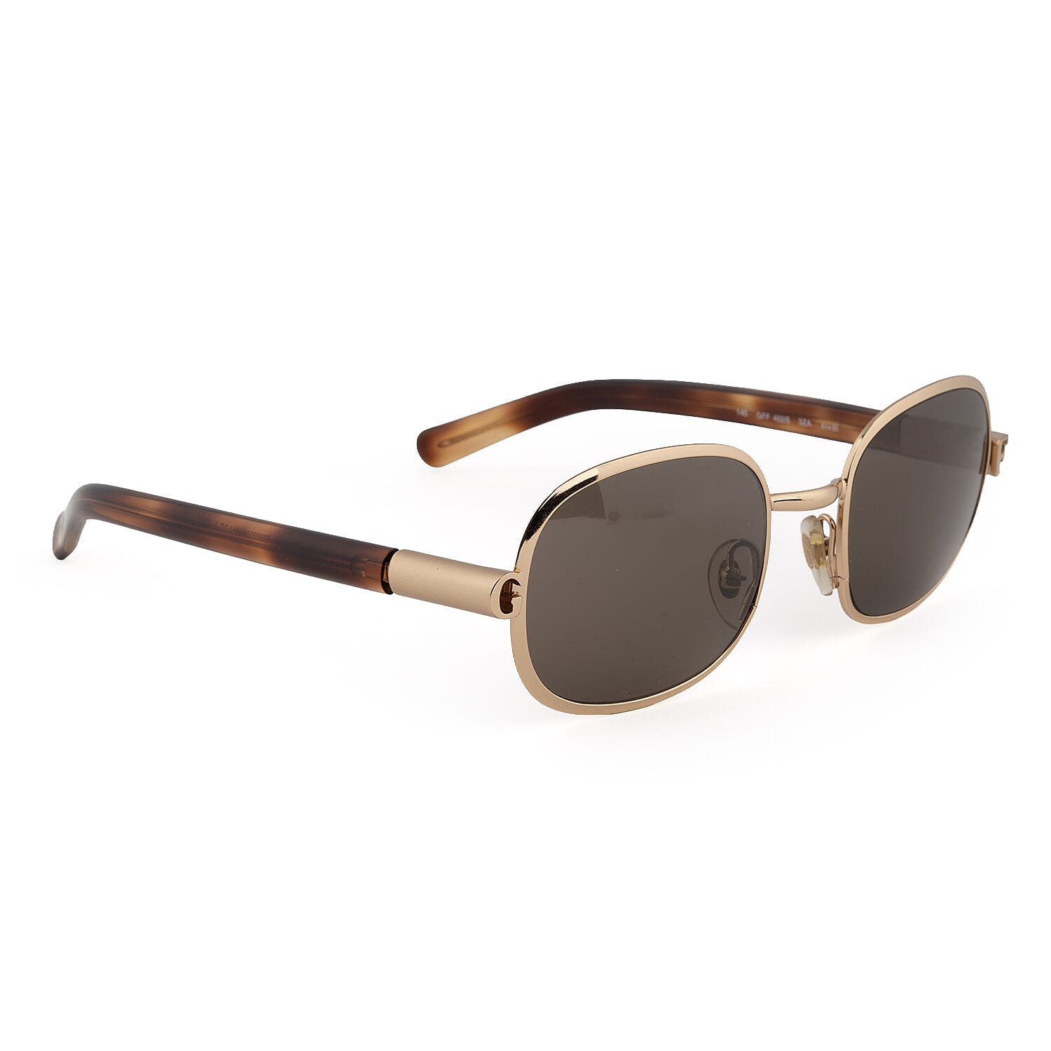Gianfranco FERRE Unisex Rectangle Gold Sunglasses - GFF 452 32A-GOLD-51-20
