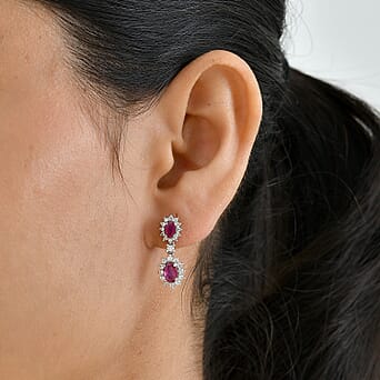 https://tjcuk.sirv.com/Products/86/3/8638543/D-Joy-African-Ruby-White-Zircon-Dangling-Earring-in-Platinum-OverlaySt_8638543_1.jpg?w=342&h=342
