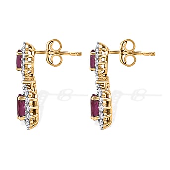 https://tjcuk.sirv.com/Products/86/3/8638614/D-Joy-African-Ruby-White-Zircon-Dangling-Earring-Sterling-Silver-2-872_8638614_3.jpg?w=342&h=342