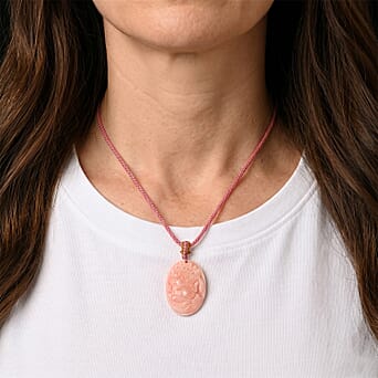 https://tjcuk.sirv.com/Products/86/4/8640568/Pink-Conch-Shell-Stone-Necklace-23-000-Ct_8640568_1.jpg?w=342&h=342