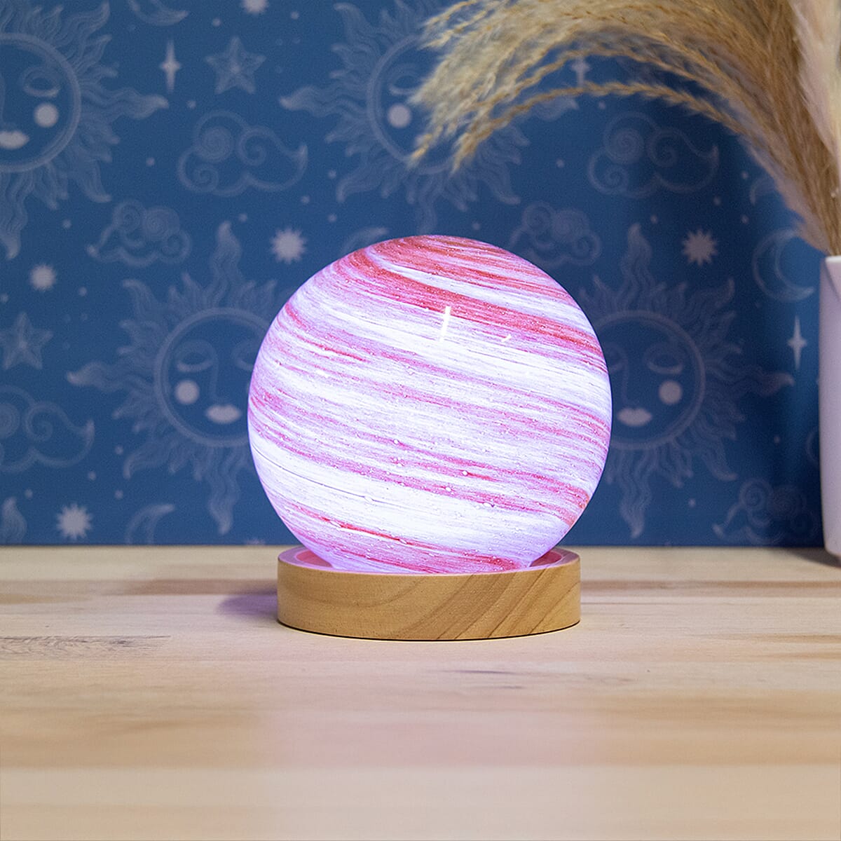 Cosmic Planet Lamp - Pink
