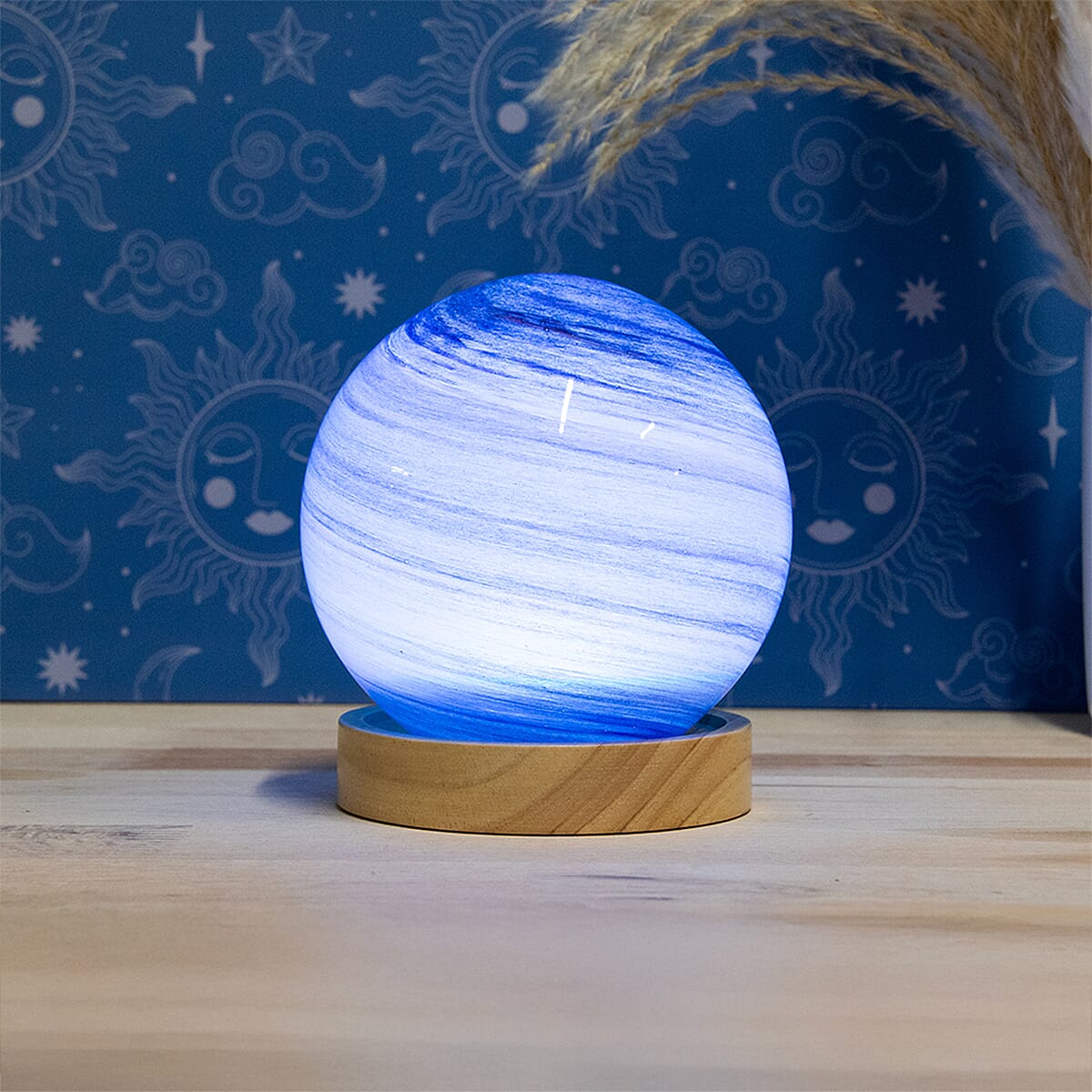 Cosmic Planet Lamp - Blue