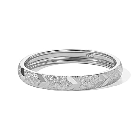 Yellow Gold Plated Sterling Silver Band Ring