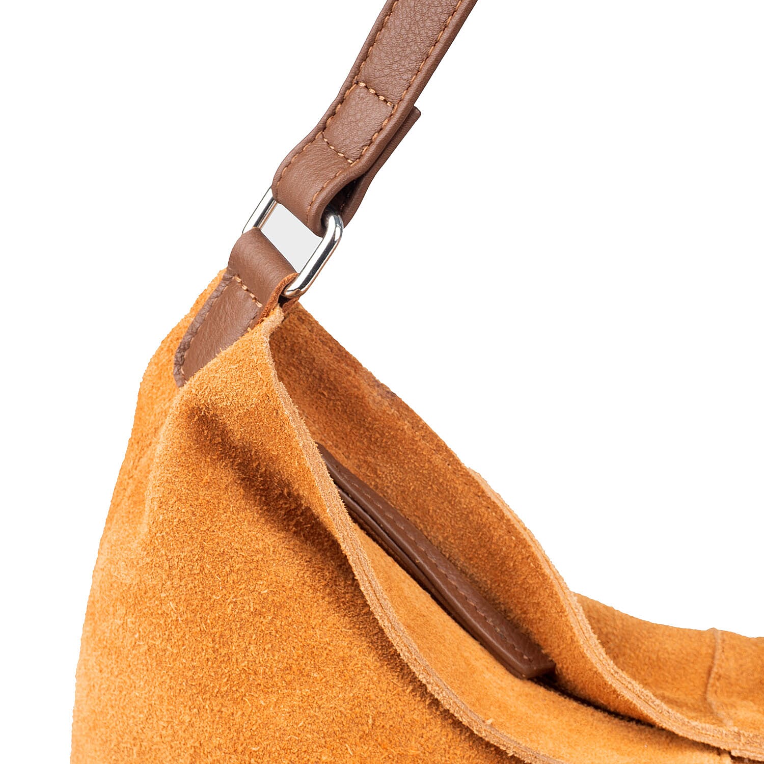 TJC Special Genuine Leather Shopper Bag - Tan