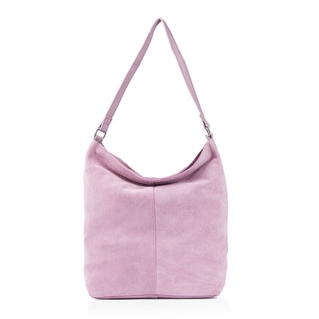 TJC Special Genuine Leather Shopper Bag - Lilac