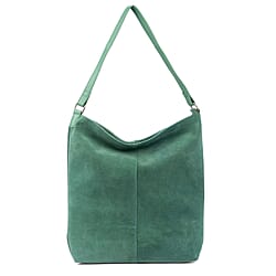 Tina Suede Slouchy Shoulder Bag - Tan