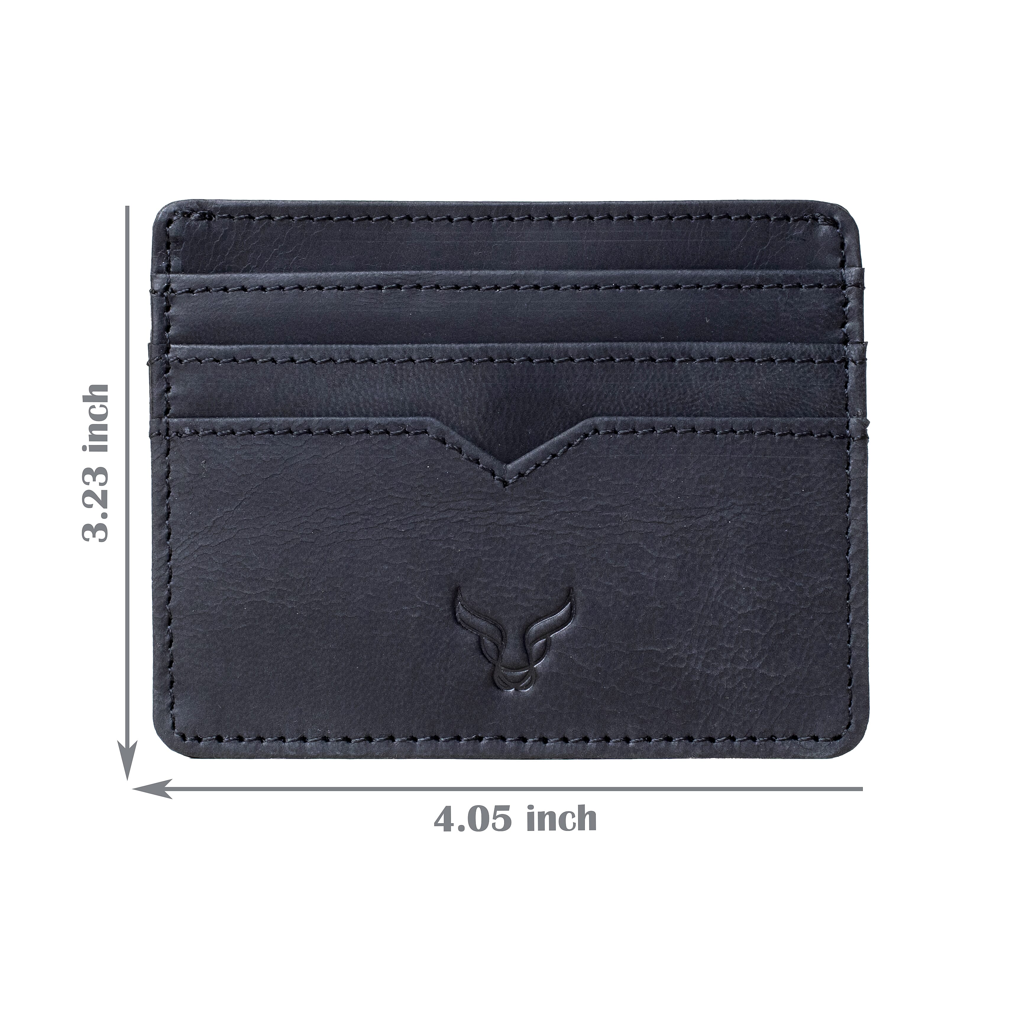 TJC Special Genuine Leather Wallet - Black
