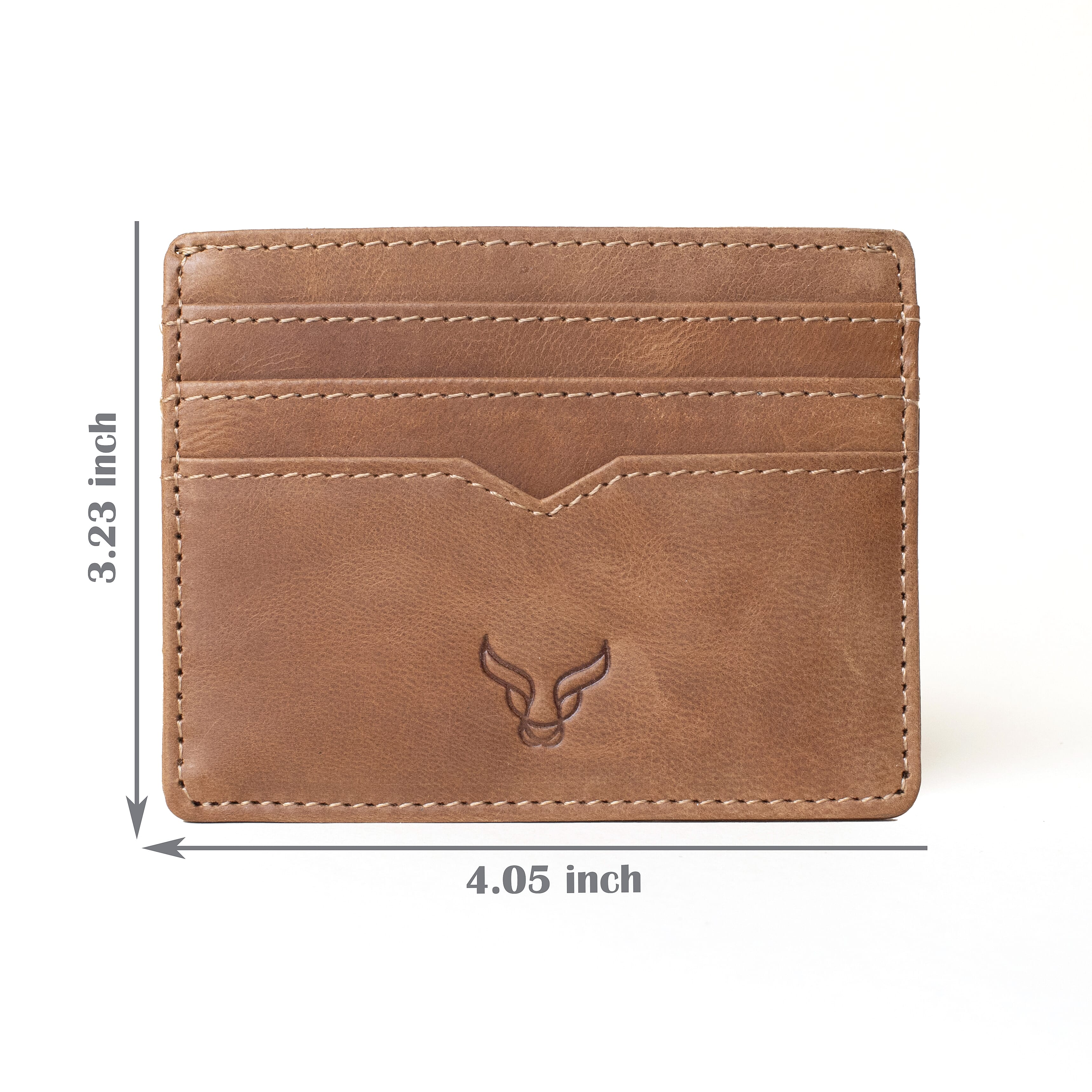Prestige Genuine Leather Wallet and Card Holder Combo Gift Set - Tan