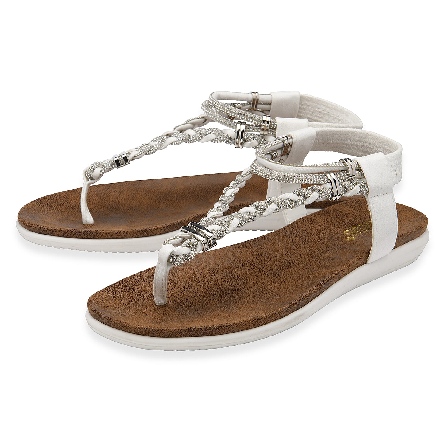 Lotus Ladies Sandal (Size - 3) - White
