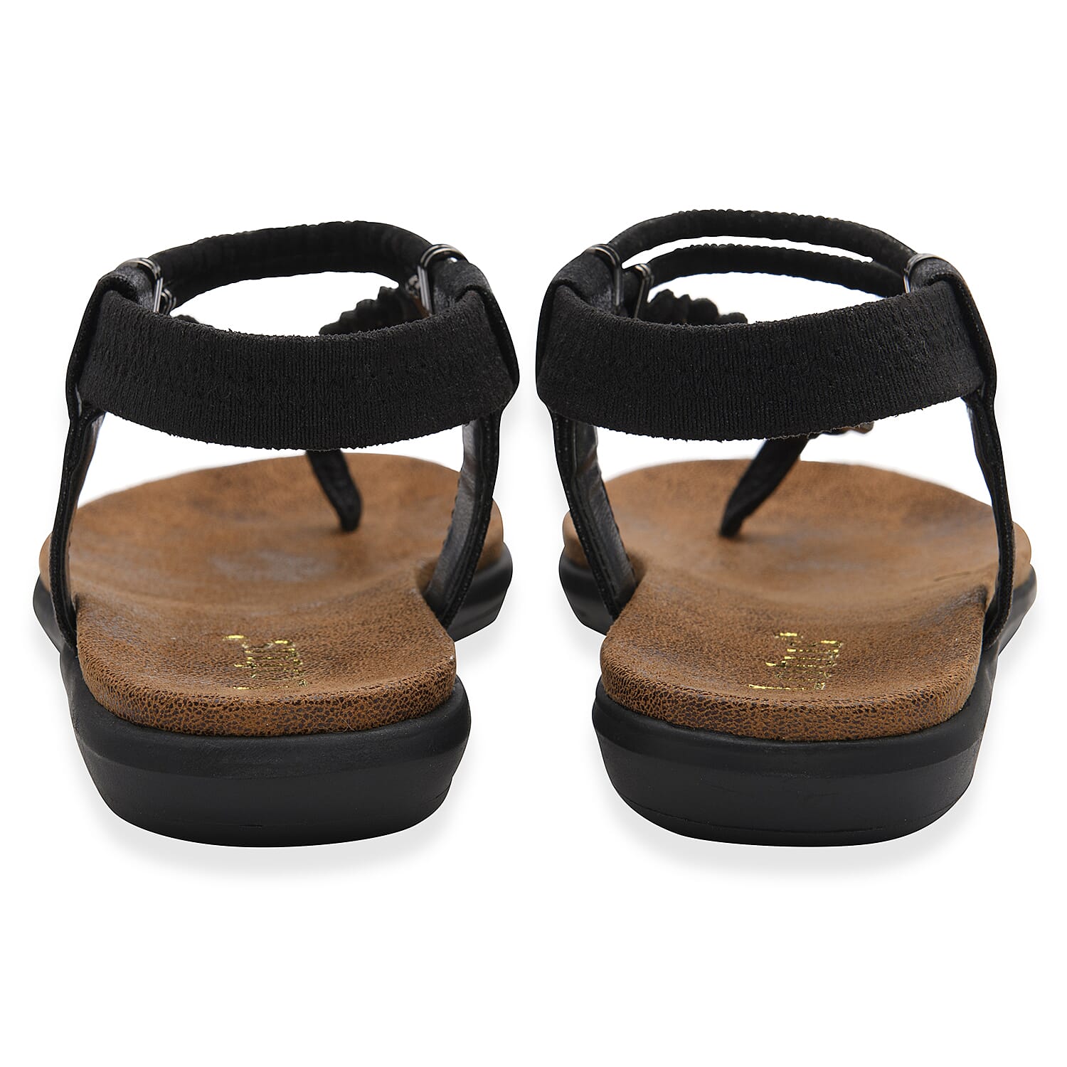 Lotus Ladies Sandal (Size - 8) - Black