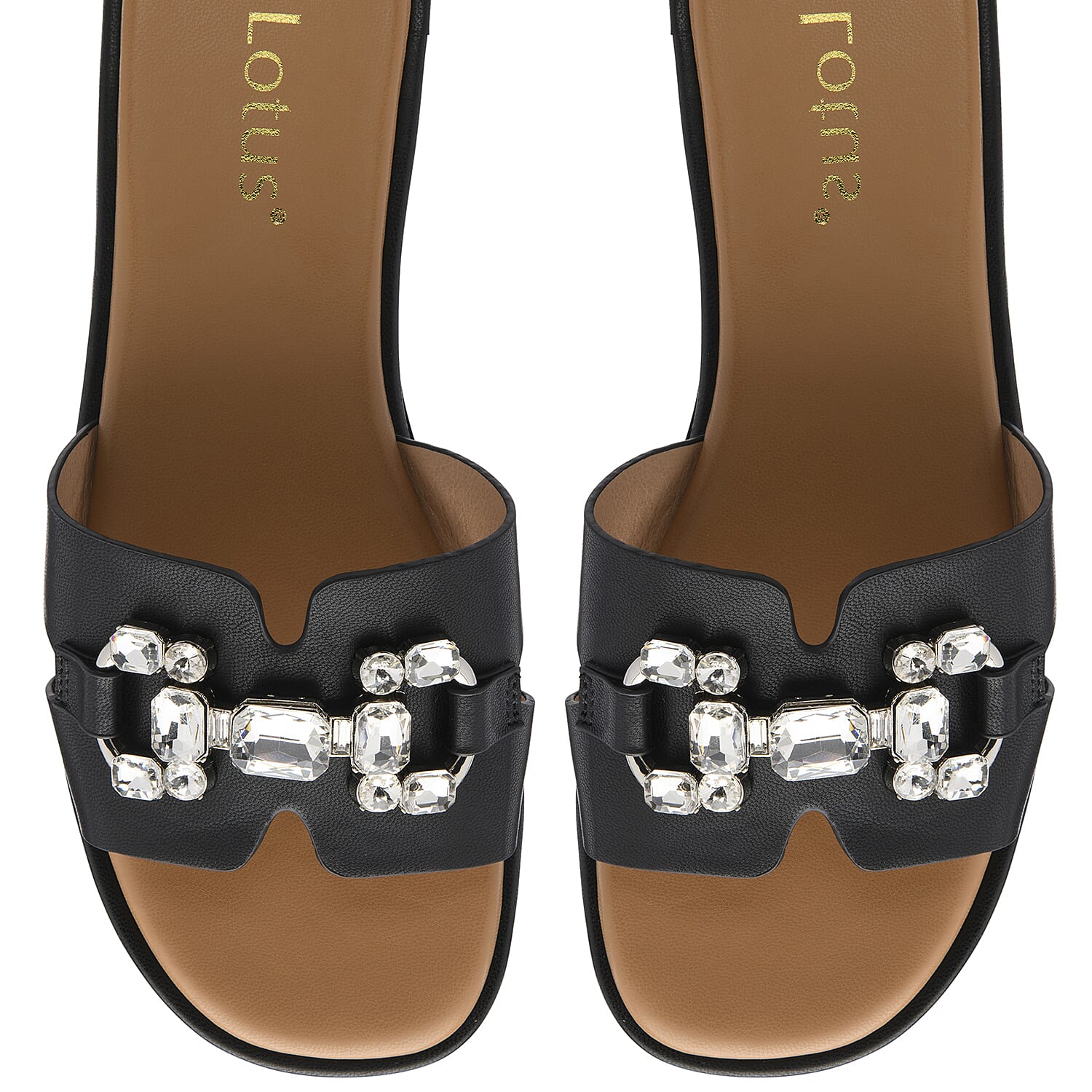 Lotus Ladies Sandal (Size - 5) - Black