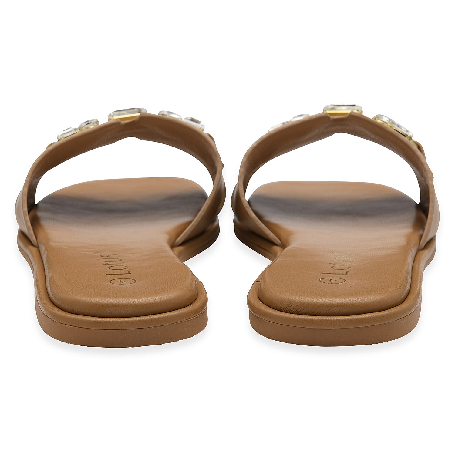 Lotus Ladies Sandal (Size - 7) - Tan