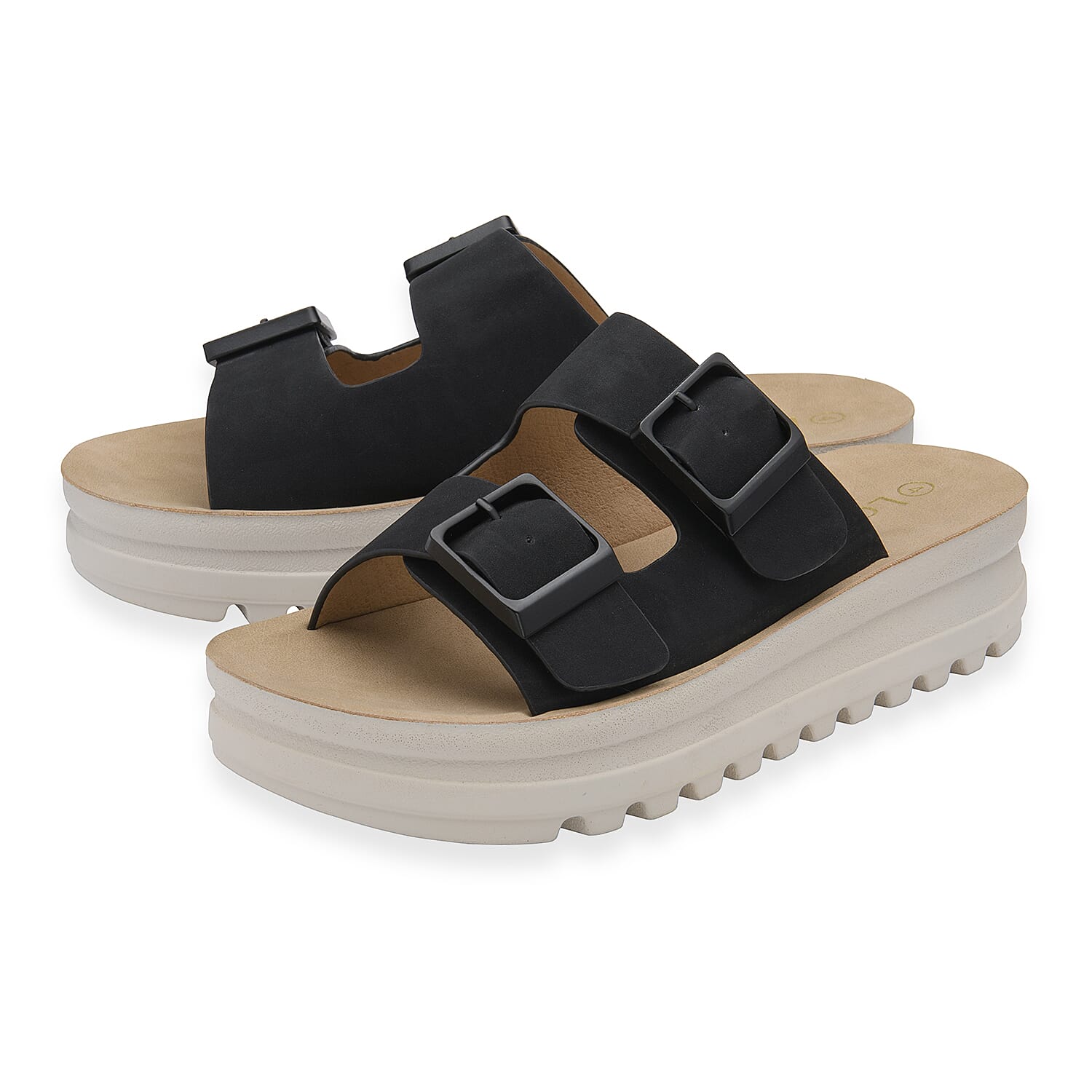 Lotus Ladies Sandal (Size - 40) - Black
