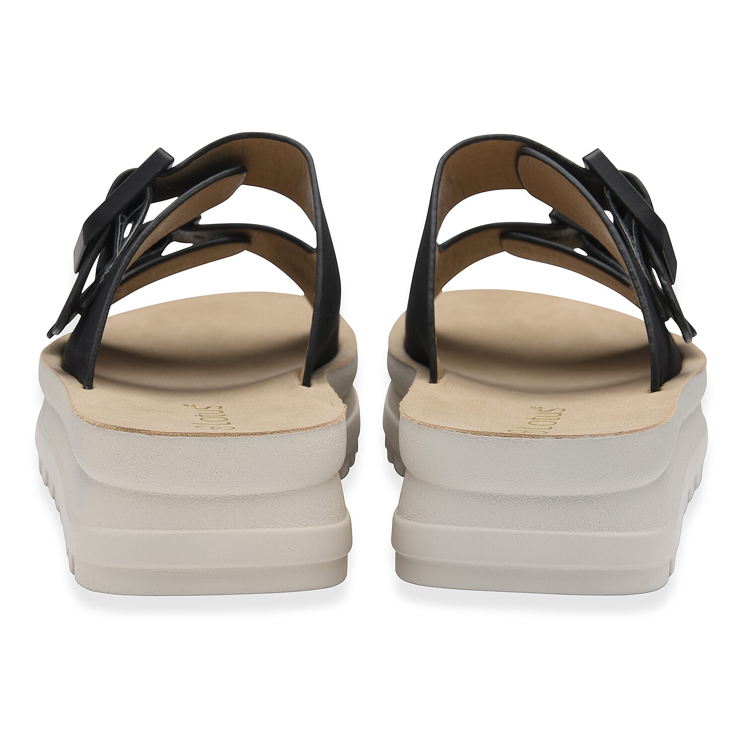 Lotus Ladies Sandal (Size - 41) - Black