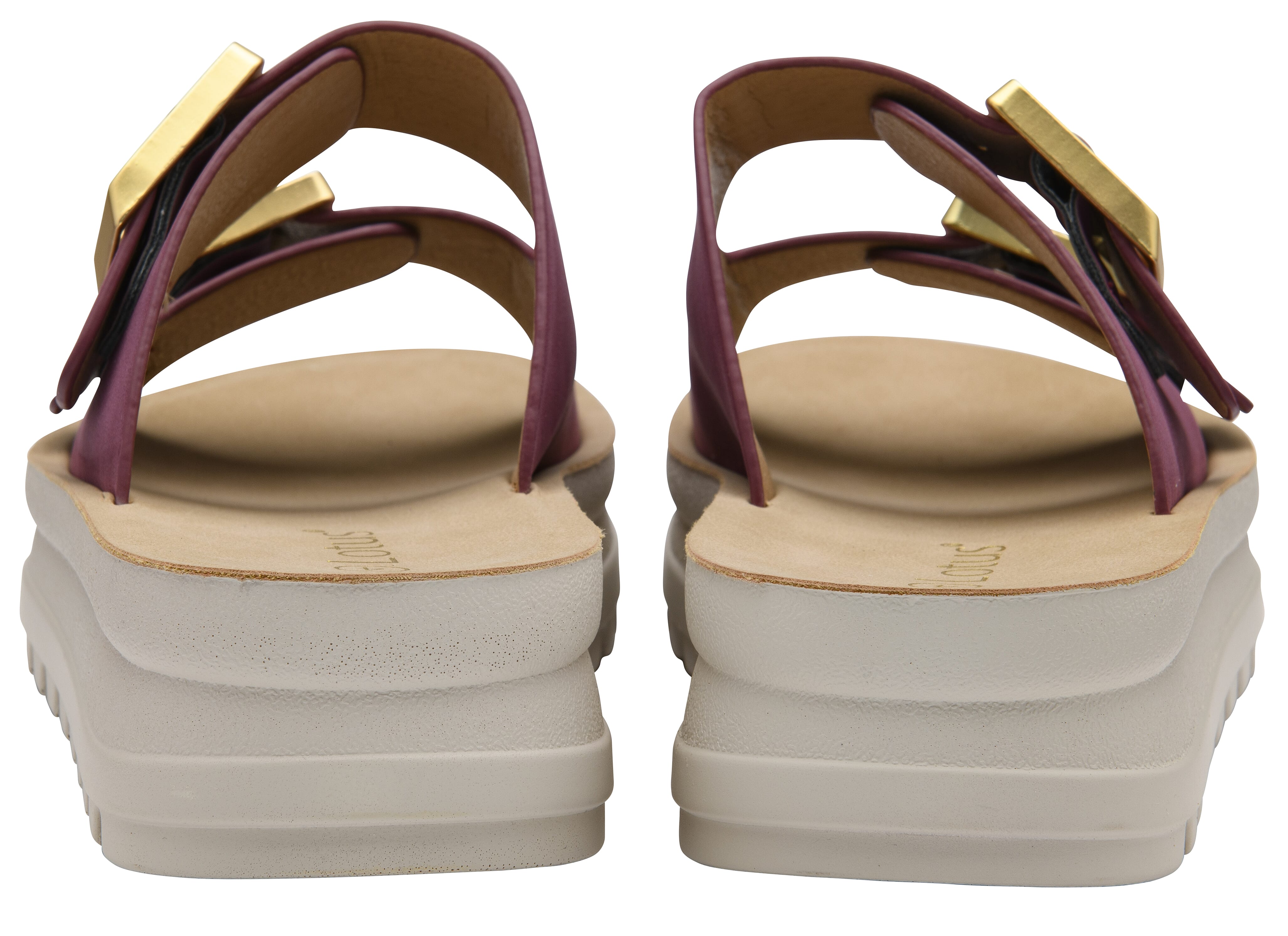 Lotus Ladies Sandal (Size - 38) - Plum