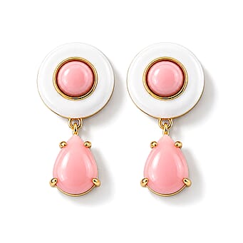 https://tjcuk.sirv.com/Products/86/5/8658159/D-Joy-Pink-Conch-Shell-Drop-Earring-with-Push-Back-in-Yellow-Gold-Plat_8658159.jpg?w=342&h=342