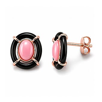 https://tjcuk.sirv.com/Products/86/5/8658392/D-Joy-Pink-Conch-Shell-Dyed-Black-Jade-Earring-with-Push-Back-in-Rose-_8658392_3.jpg?w=342&h=342