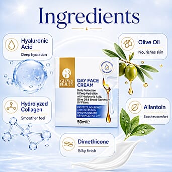 https://tjcuk.sirv.com/Products/86/5/8658953/Glow-Beauty-Day-Face-Cream-With-Olive-Oil-Hyaluronic-Acid-50ml_8658953_2.jpg?w=342&h=342