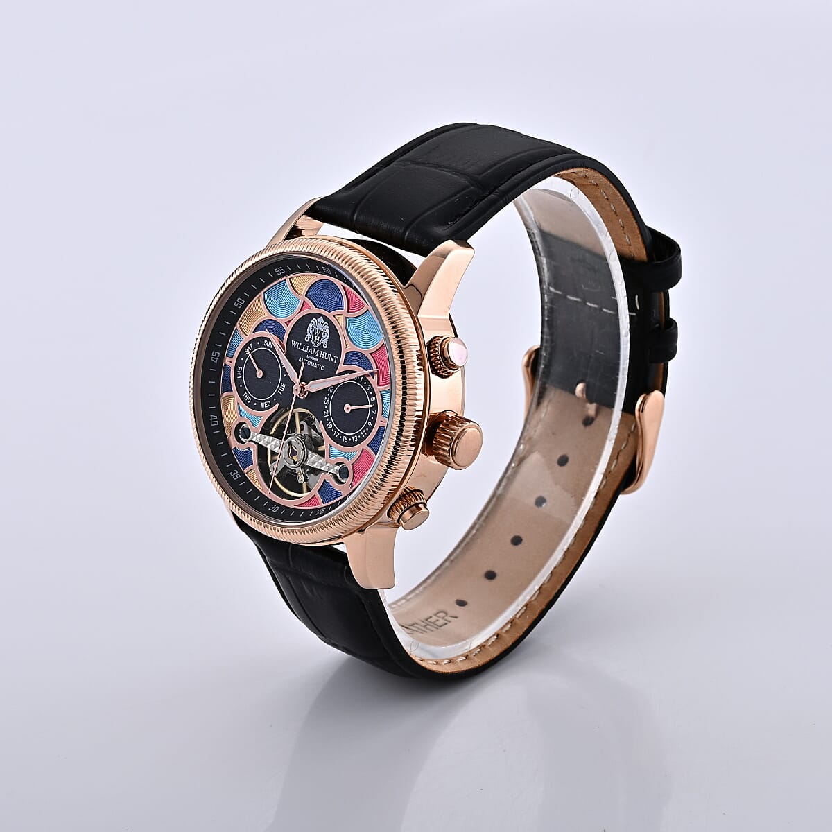 William Hunt Watch Pure White Stainless Steel Mix Metal