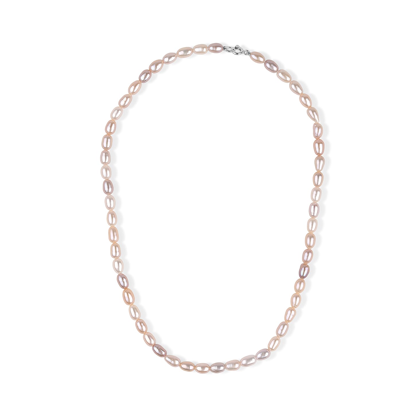 LA Closeout Deals Multi Colour Fresh Water Pearl Necklace Lobster Clasp 75.00 Ct. (16 inch)