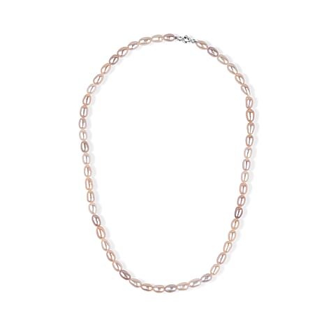 LA Closeout Deals Multi Colour Fresh Water Pearl Necklace Lobster Clasp 75.00 Ct. (16 inch)
