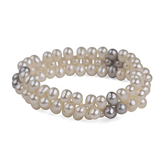 https://tjcuk.sirv.com/Products/86/6/8663228/LA-Closeout-Deals-White-Fresh-Water-Pearl-Three-Row-Stretchable-Bracel_8663228.jpg?w=342&h=342