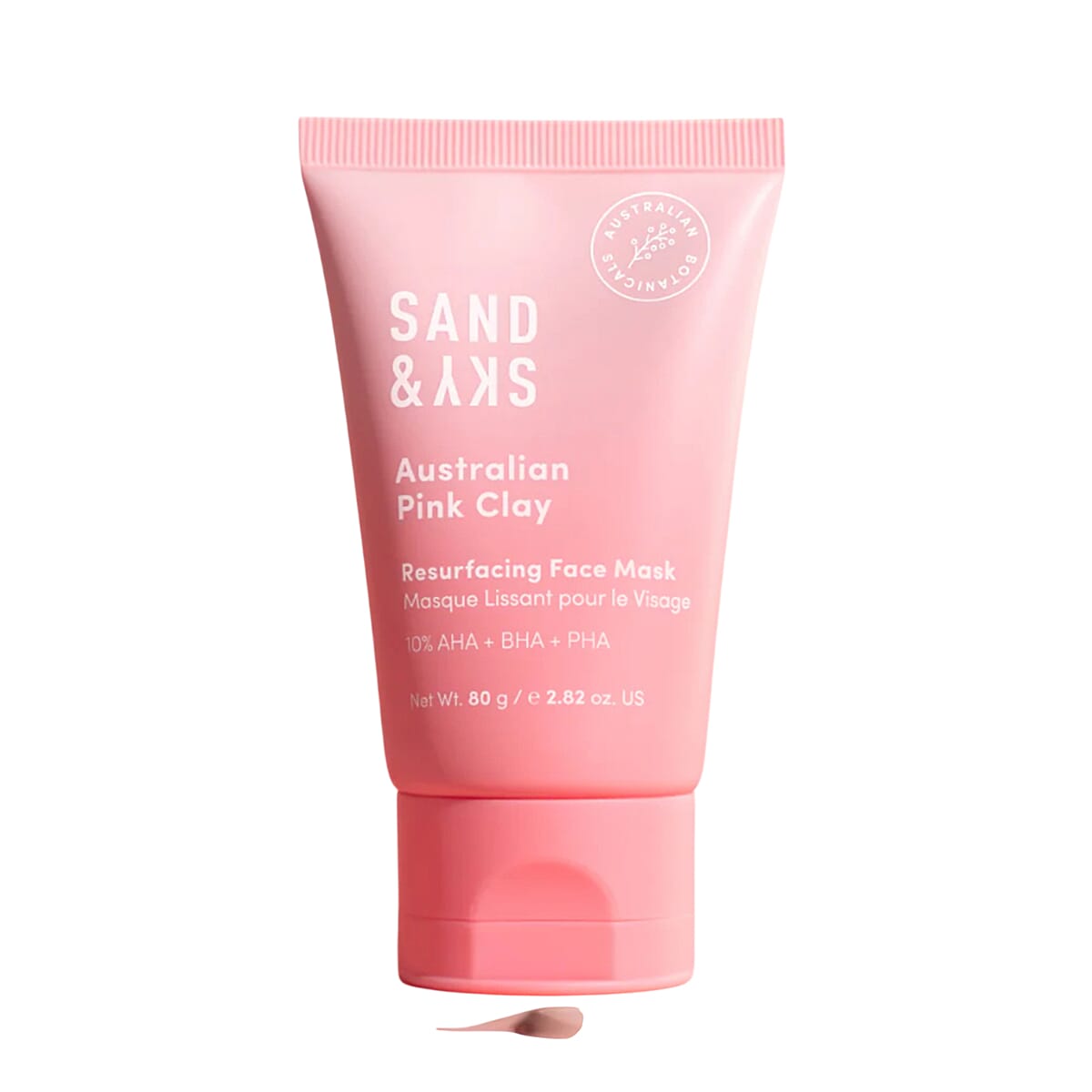 Sand & Sky Australian Pink Clay Resurfacing Mask - 80g