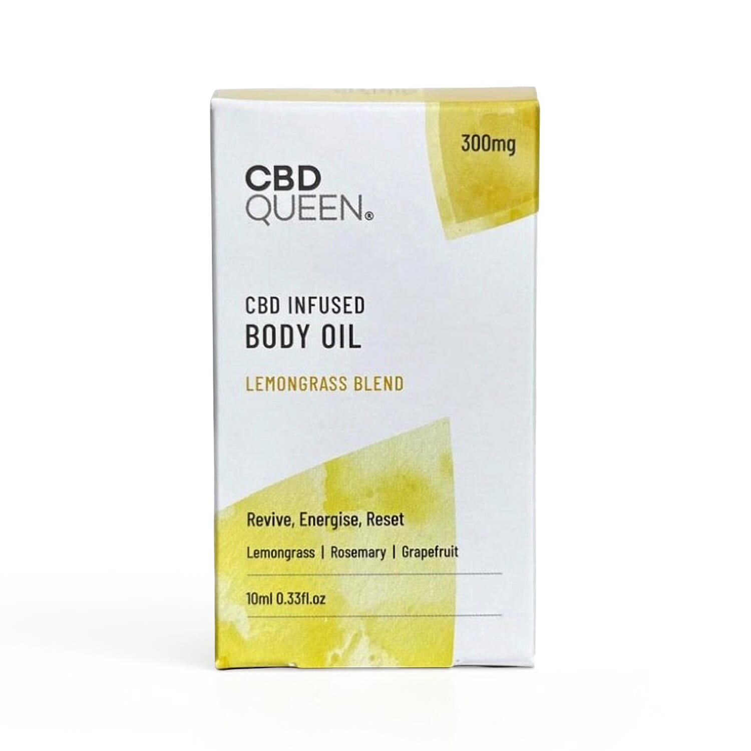 CBD Queen- Body Oil Super Strength - 300mg - Lemongrass &ndash; 10ml