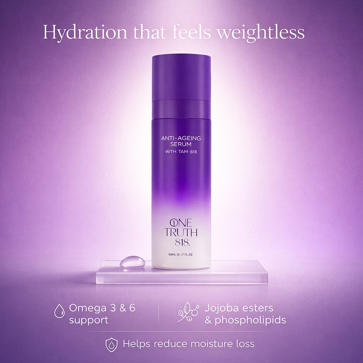 One Truth 818- Anti-Ageing Serum - 50ml