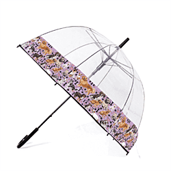 Dog Lovers Dome Umbrella - Purple