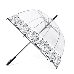 Dog Lovers Dome Umbrella - Purple