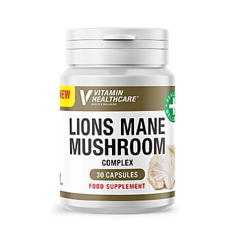 https://tjcuk.sirv.com/Products/86/6/8668370/Vitamin-Healthcare-Lions-Mane-Mushroom-Capsules-30-Count_8668370.jpg?w=342&h=342
